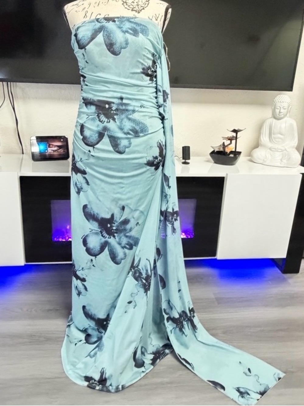 β¨ Peppermayo Floral Mesh Maxi Dress - Size S / US 4 (Like New) β¨ - Picture 6 of 16